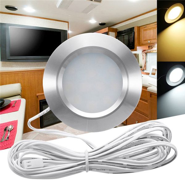 

recessed 12v led dome interior light lamps for camping travel boat car j99