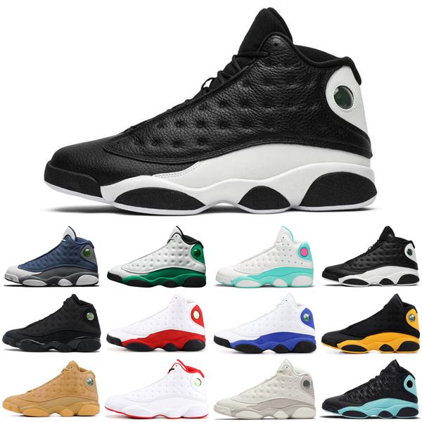 

2020 new flint 13 13s jumpman men women basketball shoes reverse he got aurora lucky green chicago bred mens trainers sports sneakers