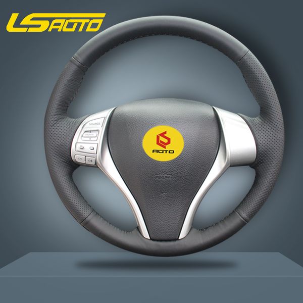 

braiding cover for the steering wheel cover for teana altima-2013-2020 volante leather steering wheel case