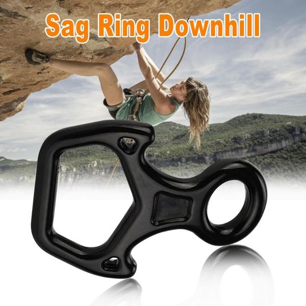 

accessories 25kn horn octagonal ring descender downhill mountaineering climbing cable drop equipment 8-ring slow downe