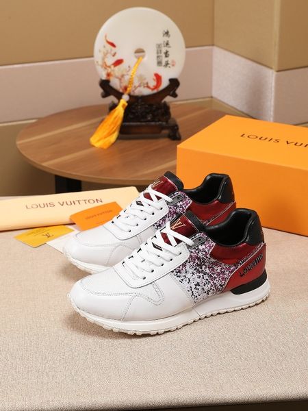 

2020 new luxury designer men's run away sneakers men's daily casual sneakers leather fashion casual shoes 38-45