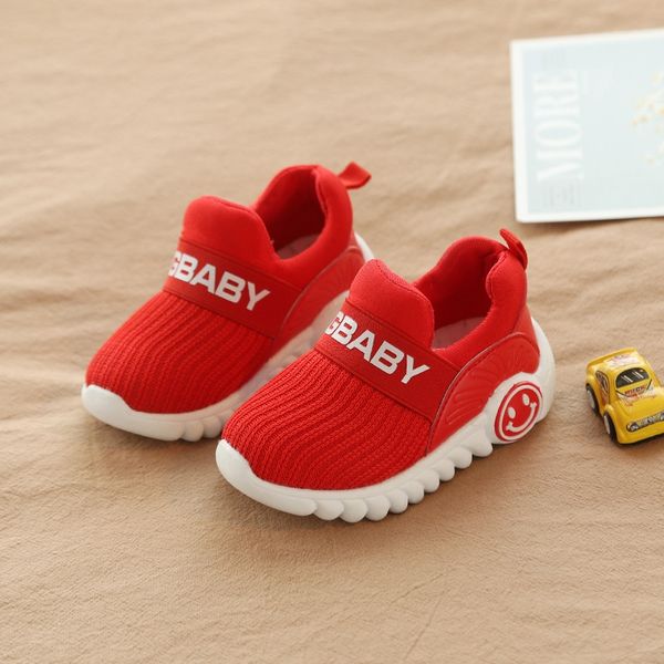 

2019 осени новых caterpillar boysbaby детских детской обуви женских 1-3 лет мягкая подошвой один-педаль ребенка малыша обувь, Black