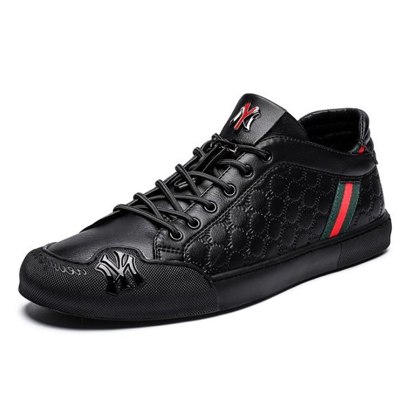 

new loafers fashion shoes footwear mocasines men casual shoes male outdoor comfy slip-on driving men flat shoes, Black