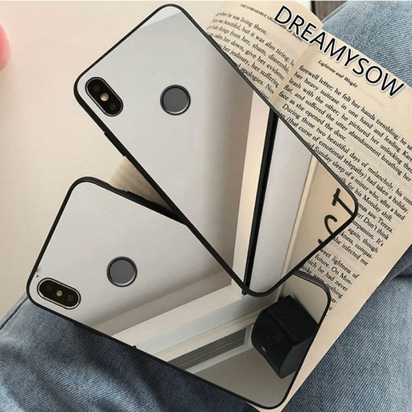 

mirror phone case cover for xiaomi mi 9 8 a2 lite a1 5x 6x f1 back cover on for redmi note 5 6 7 pro 4x 5a 6a 5plus luxury case