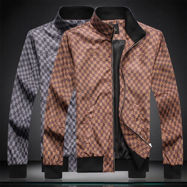 

2020 men's designer jacket zipper shirt jacket fashion men's jacket 20ss men's casual windbreaker winter outdoor streetwear j, Black;brown
