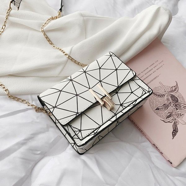 

2020 women fashion cross body shoulder bag casual leather lock catch handbag ladies tote satchel messenger bags