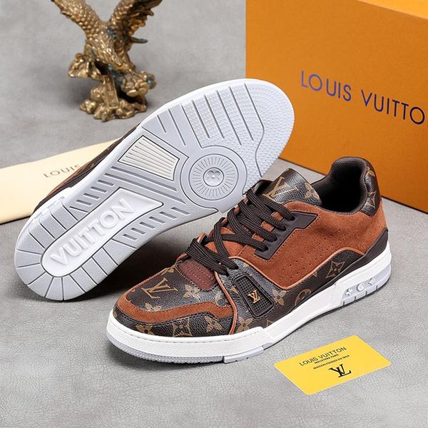 

fast delivery trainer sneaker men 's shoes comfortable lace -up luxury footwears fashion design lightweight vintage shoes low men