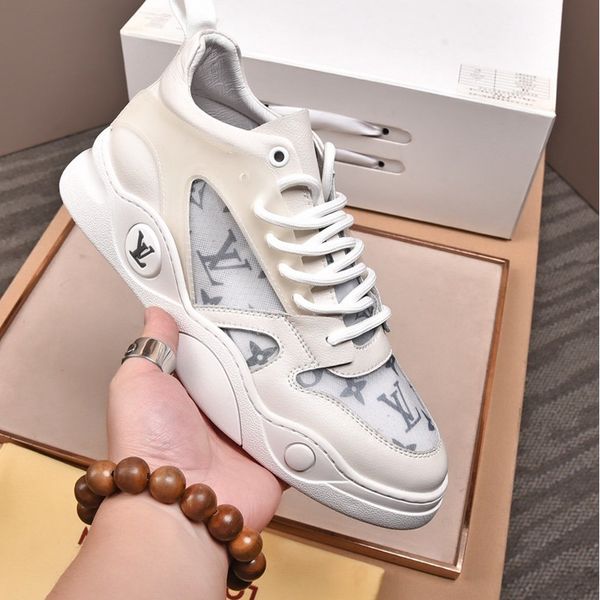 

024 men's designer casual sports shoes and famous brand outdoor casual shoes, fast delivery in the original box, Black