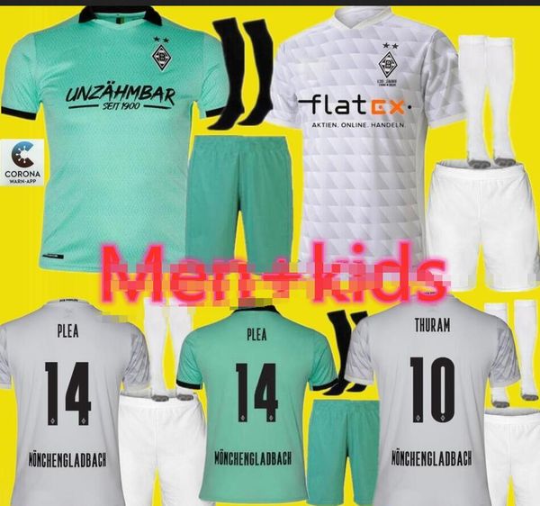 

2020 borussia monchengladbach and kids soccer jerseys 2020 2021 monchengladbach child hazard raffael stindl plea football shirts, Black;yellow