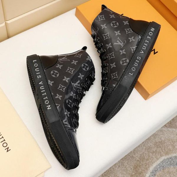 

high men 's shoes 2020 new arrival luxury plus size outdoor walking shoes lace -up with origin box breathable autumn and winter sn