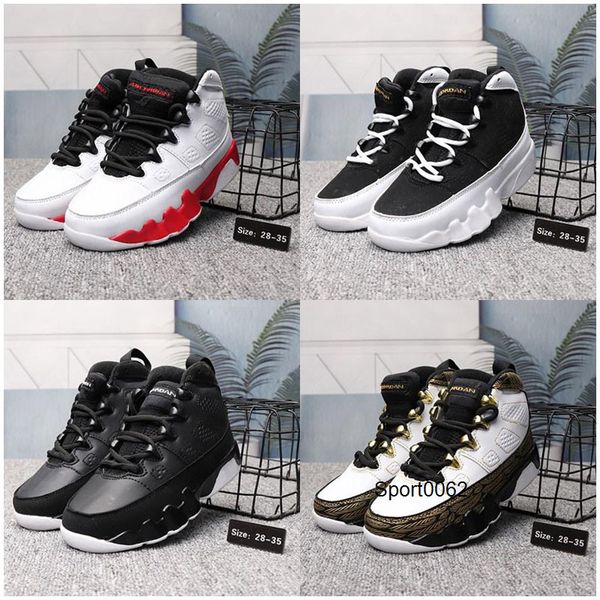 

2020 new  dream it do it ix youth big boy girls sneakers kids 9s nostalgia multicolor baksetball shoes, Black