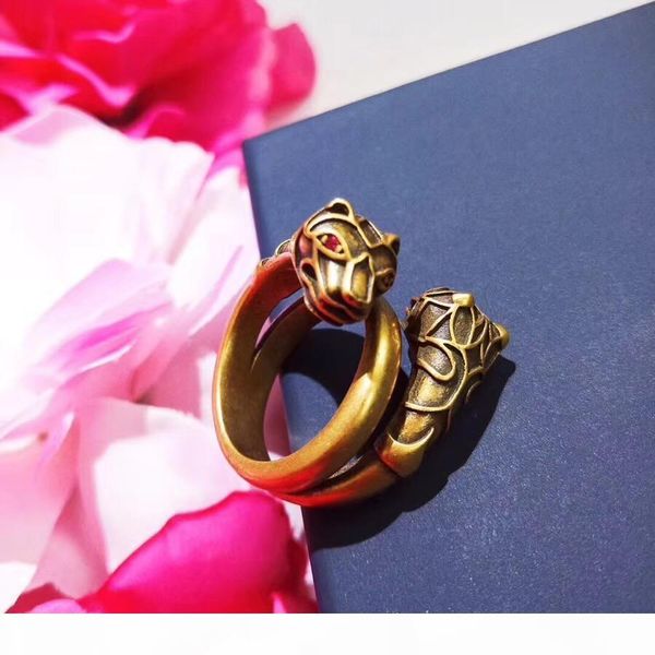 

nfn97 nfn97 famous brand name designer leopard style ring brass for women rings jewelry gift ps5554, Silver