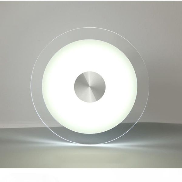

5w 7w embedded transparent downlight led aisle corridor downlight living room bedroom decorative ceiling lamp