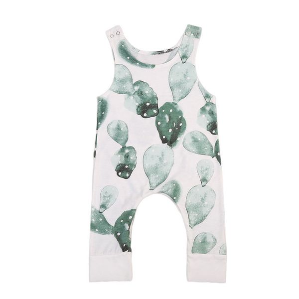 

pudcoco newborn infant baby girl boy cactus romper babygrow sleeveless summer clothes jumpsuit playsuits t200721, Blue