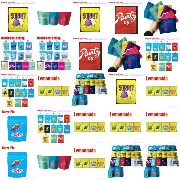 

2020 runtz packaging bag pink white runtz mylar smell proof zipper 420 dry herb flower cigarette cases uk cigarettes cases bwkf bxwyf