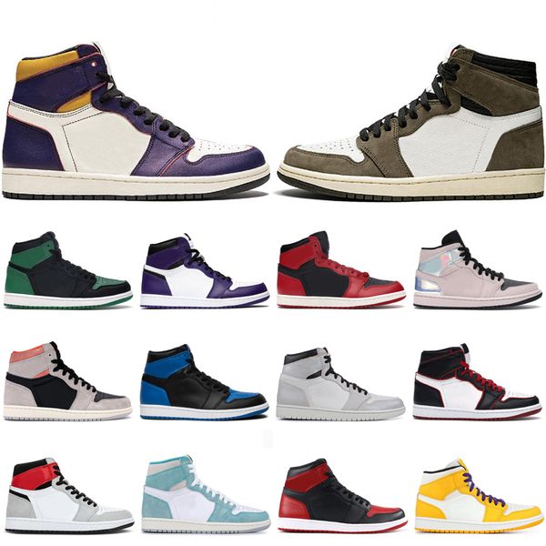 

2020 low og jumpman 1 1s women mens basketball shoes designer travis scotts unc paris black toe chicago trainers sports sneakers