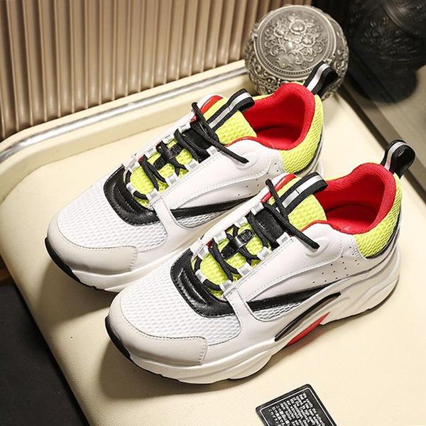 

мужчины '; s обувь b22 белого желтый и черный холст и телячьей sneaker lace -д облегченная быстрая доставка vintage мода классическая корена, Black