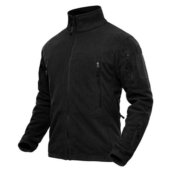 

men fleece jacket outdoor clothing tactical jacket coat male thermal army autumn hiking huntting jackets, Blue;black