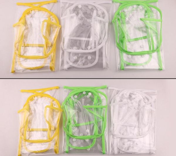 

est popular spring/summer pet clothing raincoat transparent dog raincoat waterproof multi-color raincoat dog clothing 3 colors