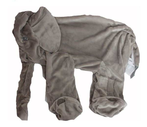 

funny] 60cm giant elephant plush soft skin infant stuffed animal doll kids sleeping pillow cover (without stuff) baby toy mx200716