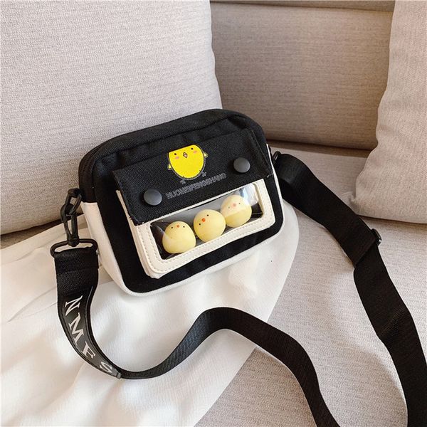 

женский холщовый мешок wild коммуникатор обычная сумка student out bag cute girl plain плеча 25