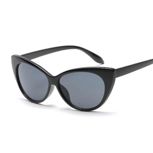 

vintage black cat eye sunglasses women brand designer ladies sunglasses female fashion leopard floral, White;black
