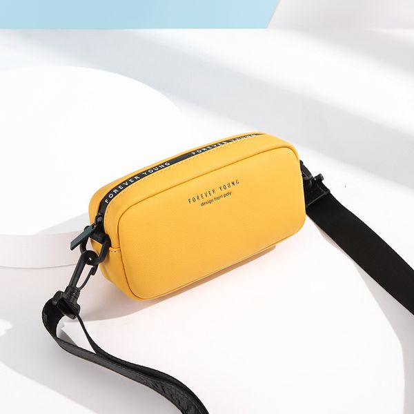 

small crossbody bag for women 2020 yellow shoulder bag over plain the shoulder mini pu leather phone bag purses amp; handbags
