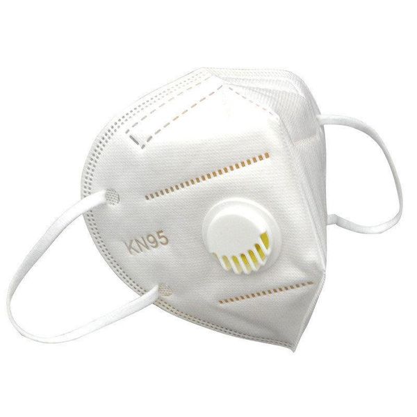 

m mouth in face stock dustproof pm2.5 mask with valve suit for wear, Blue
