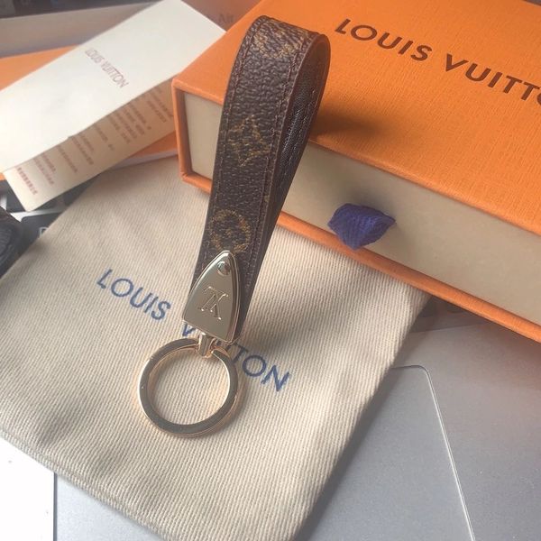 

high qualtiy luxury keychain key chain & key ring holder key chain porte clef gift men women souvenirs car bag with box l883, Silver