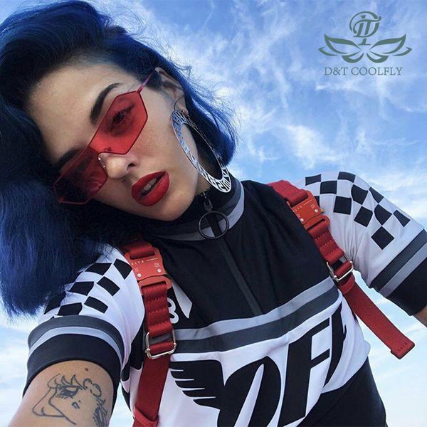 

sunglasses 2021 styles fashion women brand designer shield mirror square lens alloy frame vintage luxury uv400, White;black