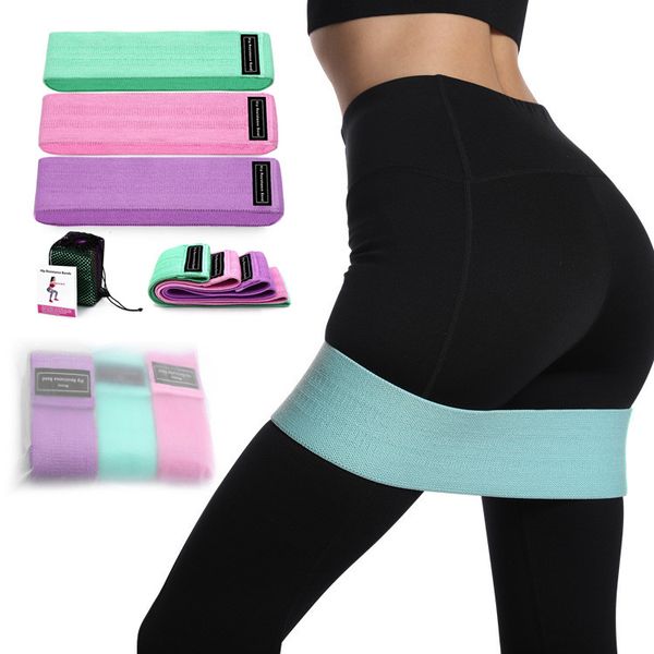 

resistance bands 3pieces fitness rubber expander for elastic band training mini