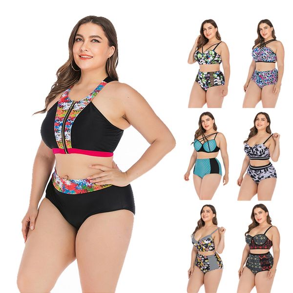 

bikini 2020 swimwear ladies two piece swimsuit biquini swimsuit bikini suit female sense womens plus size swimsuit, White;black