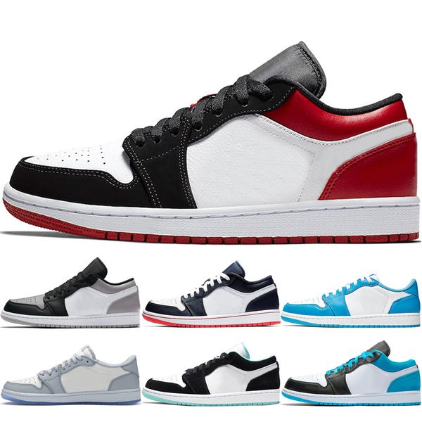 

1 1s classic men women basketball shoes black toe obsidian triple white black cyber blue island green laser blue outdoor sports sneakers