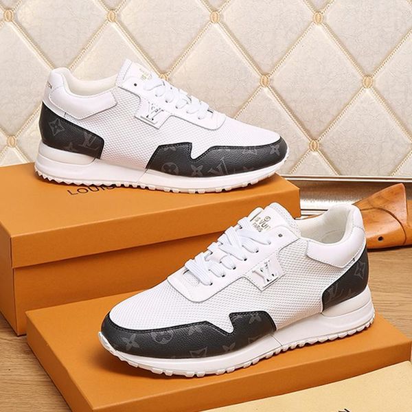 

2020 men running shoes sneakers trainers sports athletic walking outdoor shoe with origin box run away sneaker fast ship zapatos de hombre, Black