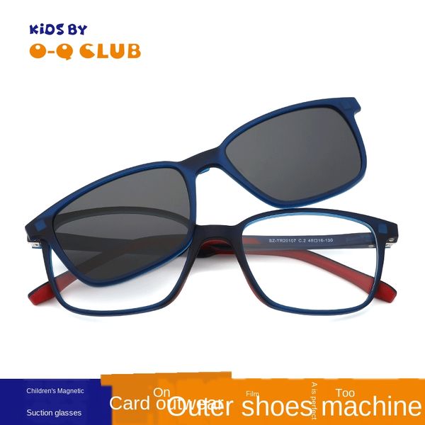 

4cn02 2020 новый клип на поляризатор вс studentsdual назначения поляризованные линзы 2020 новых детей клип на glasse поляризатор sun sunglas, Blue