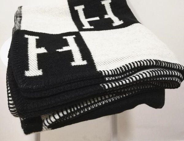 

quailty new luxury h thicken wool blanket home outdoor scarf shawl warm everyday blankets large size 140x170cm
