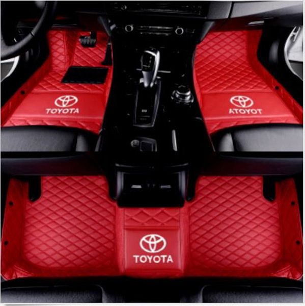 

car floor mats for toyota camry 2006-2020 luxury pu leather waterproof car matnon-toxic and tasteless, easy to clean
