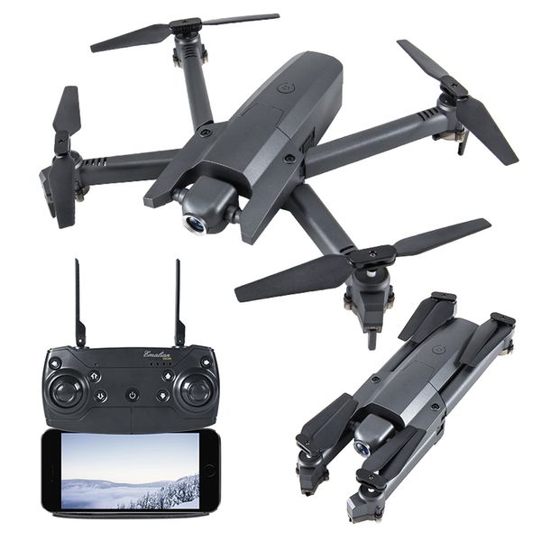 

wifi fpv camera drone with hd 4k 1080p 720p wide angle rc drone altitude hold rc foldable remote quadcopter dron gift toy