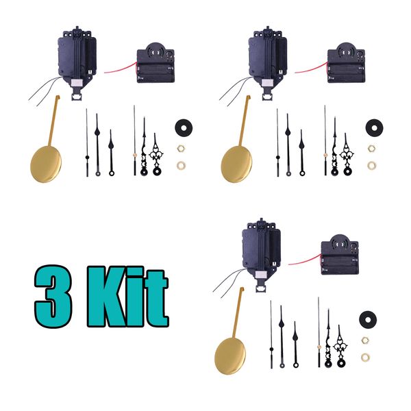 

3set pendulum clock mechanism movement diy kit easy to install accessory