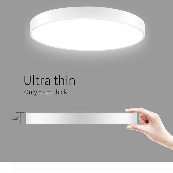 

ultra-thin round led ceiling down light livingled light home modern panel light ceiling lamp round living room bedroom kitchen.