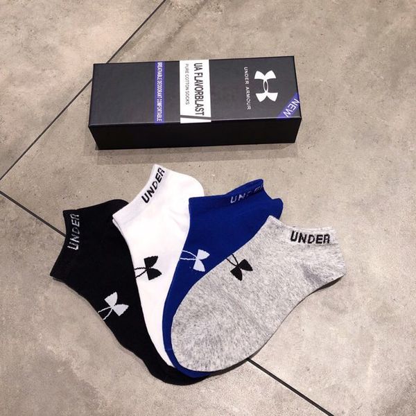

20ss fashion mens sock summer men women cotton sock men boat sock  6464, Black