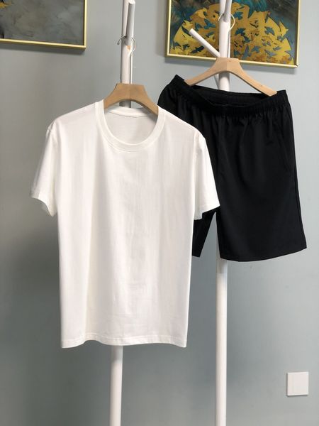 

men's cotton short sleeve sports 0625xz2020 summer new men's cotton short sleeve 0625xz2020 summer new suit sports suit, Black;red