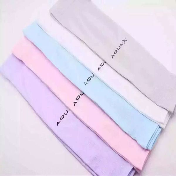 

running men's style korean aqua ice silk sunscreen sleeve outdoor riding driving gloves and gloves arm sleeve
