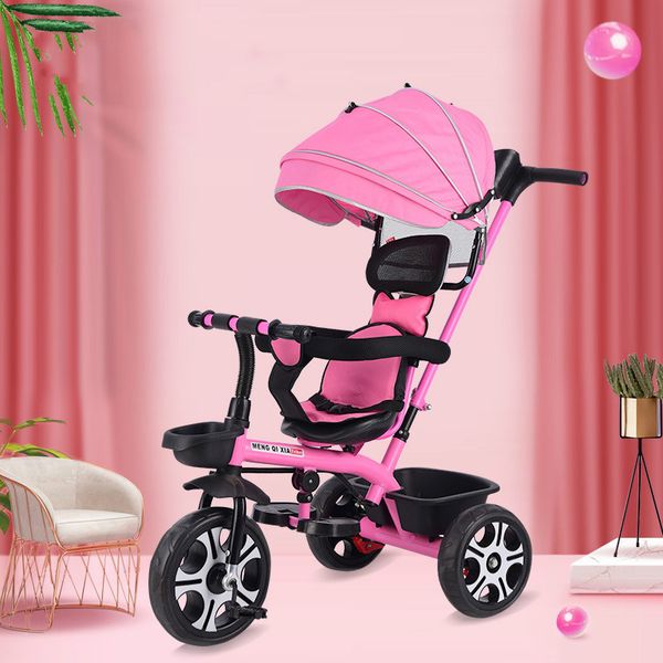 Compre Triciclo De Bicicletas 1 6Y Cochecito Del Paraguas Del Coche 2 En 1 Cochecito De Bebé De Niños Para Bicicleta De Niños Bebé Niño Triciclo Triciclo A 239,36 € Del Deve | DHgate.Com