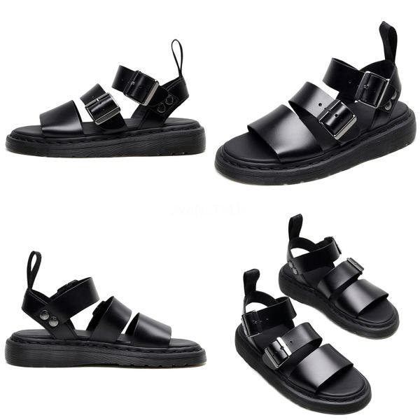 

summer 2020 new large size fashion new trendy womens flat sandals#450#476, Black