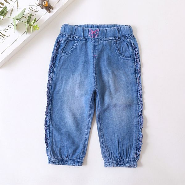 

2kutn одежды tencel летом прохладно джинсы lanjing джинсов детских противомоскитных брюк трусики tencel качества для детского летних комаров, Blue