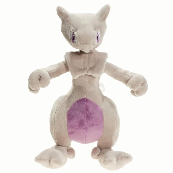 

new 10" 25cm mewtwo plush doll anime collectible soft party gifts kid's stuffed toys