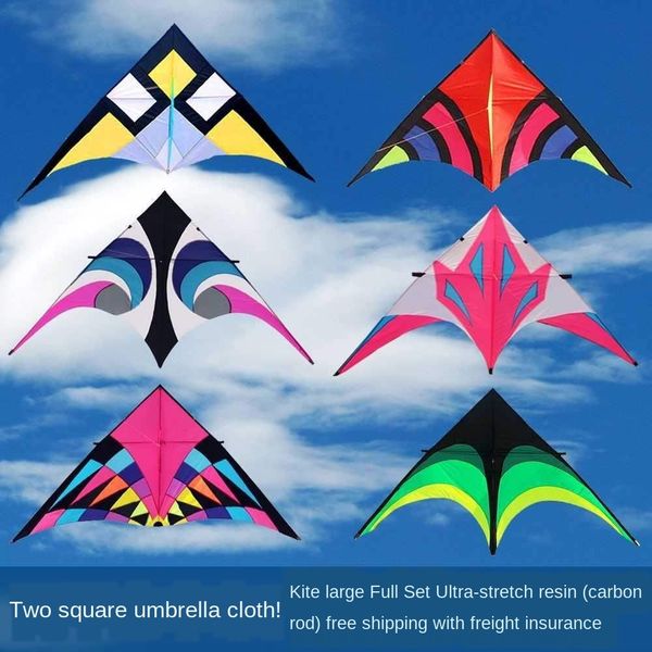 

glowing large with lights luminous luminous kite umbrella cloth kite breeze triangle