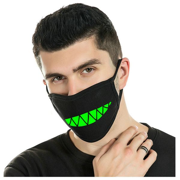 

glow masks sale 1pc women men black dust cartoon teeth mask teeth mouth sale 1pc exceptional comfort hj2009 hraab