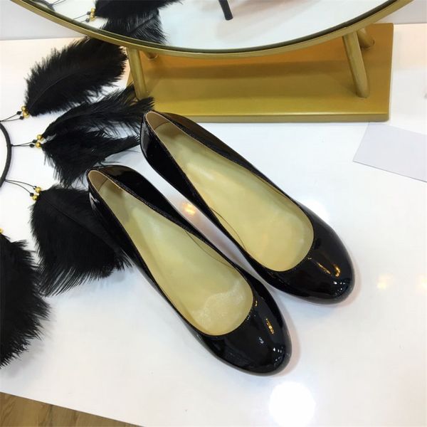 

brand women's pumps round toe slip on women's shoes platform high heels punps genuine leather pumps shoes 34-42 t200804, Black